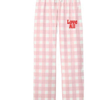 Womens Flannel Plaid Pant