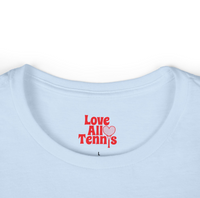 Love All Tennis Women's Hearts Softstyle T-Shirt