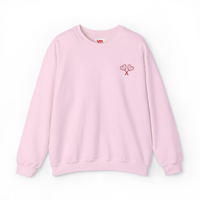 Love All Tennis Adult Embroidered Crewneck Sweatshirt