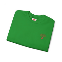 Love All Tennis Adult Embroidered Crewneck Sweatshirt
