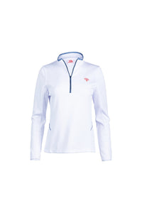 Love All Tennis Women's Tracy 1/4 Zip Jacket